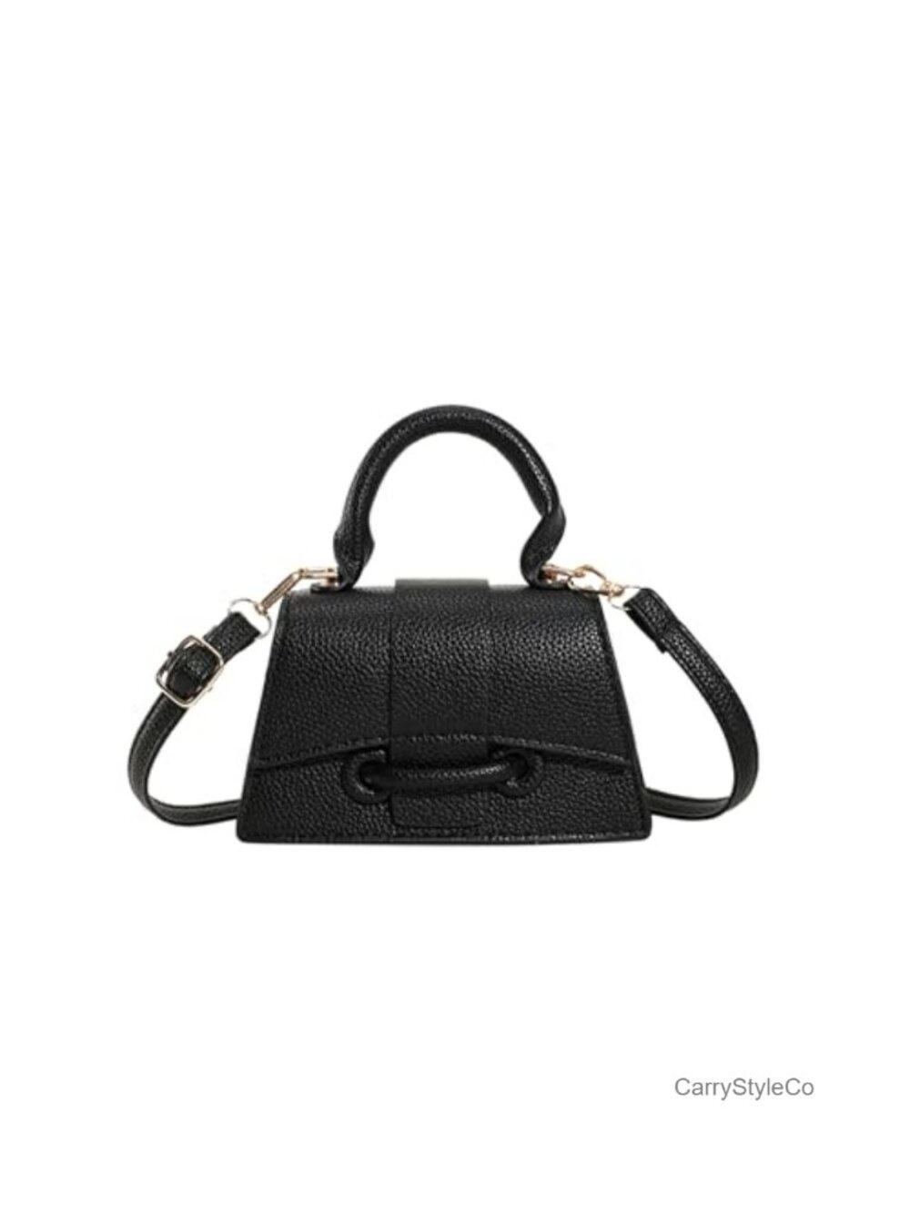 Micro Mini Crossbody Bag PU Leather Clutch Purse Tiny Trendy Shoulder Bag